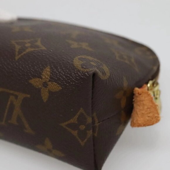 LOUIS VUITTON Monogram Pochette Cosmetic PM Pouch M43998 LV Auth 141674 - Picture 4 of 16